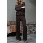 Peca del SOL kalhoty z modalu dámské hnědé – Zbozi.Blesk.cz