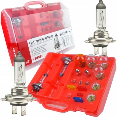 AMiO Sada žárovek 19ks (2xH7) | Zboží Auto
