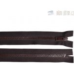 Zip kostěný nedělitelný tmavě hnědý, délka 20 cm – Zboží Mobilmania