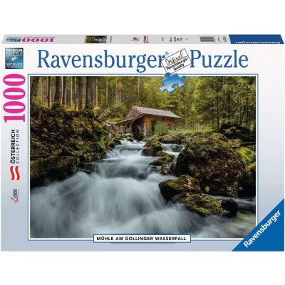 RAVENSBURGER Vodopád Gollinger Wasserfall Rakousko 1000 dílků – Zboží Mobilmania