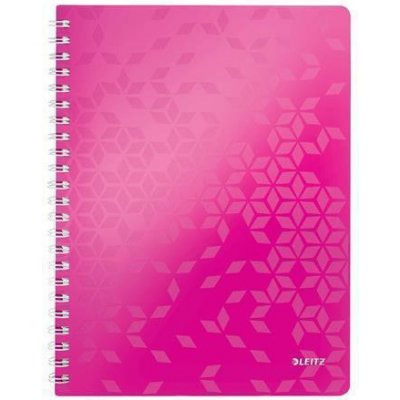 Leitz blok WOW A4 čtverečkovaný,růžový – Zboží Živě