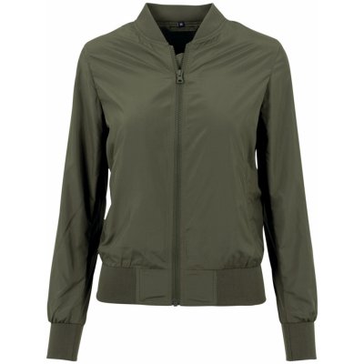 Build Your Brand bomber BY044 Dark Olive – Zboží Mobilmania