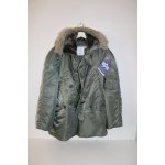 Bunda Alpha Industries N3B Aljaška US originál oliv – Zboží Dáma