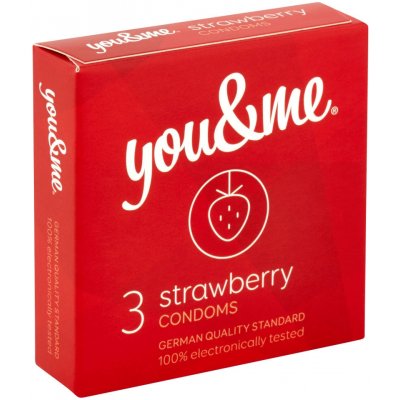 You & Me Strawberry 3 ks – Zbozi.Blesk.cz