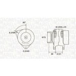 generátor MAGNETI MARELLI 063731919010
