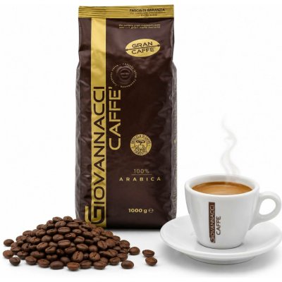 Giovannacci Gran Caffè 100% Arabica zrnková 250 g – Hledejceny.cz