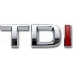 Škoda Auto Nápis TDI s červeným I pro modely Škoda OCTAVIA 3 | originál | Zboží Auto