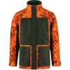 Army a lovecká bunda, kabát a blůza Bunda Fjällräven Brenner Pro Padded orange Multi Camo-Deep Forest