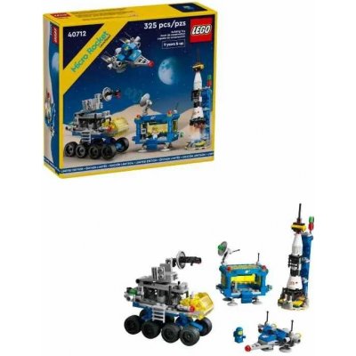 LEGO® 40712 Miniaturní startovací rampa pro raketu – Zboží Mobilmania