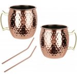 KingHoff OCELOVÝCH HRNKŮ NA NÁPOJE Moscow Mule KH-2000 500 ml – Zboží Mobilmania