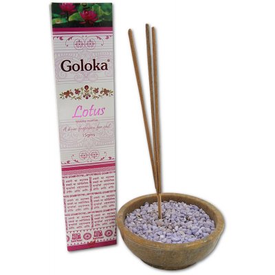 Goloka indické vonné tyčinky Masala Lotus 15 g – Hledejceny.cz