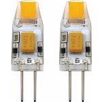 Eglo Stmívatelná LED žárovka , G4, 1,8W, 200lm, 2700K, denní bílá, 2ks – Hledejceny.cz