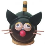 Dřevěná pokladnička Kočka barevná – Zboží Dáma