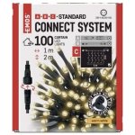 Emos D1EW01 Standard LED spojovací vánoční řetěz záclona 1x2 m venkovní teplá bílá – Hledejceny.cz