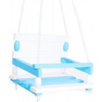 Teddies houpačka dřevo modrá 38 x 30 cm – Zboží Dáma