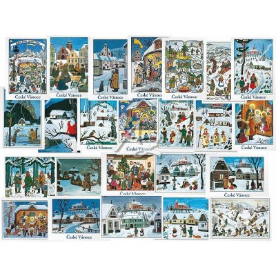 MFP pohlednice VÁNOCE JOSEF LADA – Zboží Dáma