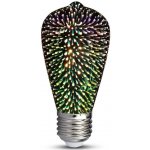 V-TAC LED 3D Dekorační žárovka FILAMENT ST64 E27/3W/230V 3000K VT1061 – Zboží Živě