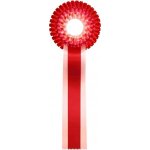 Kokarda třířadá červená – Zboží Mobilmania