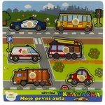 MPZ Rock David vkládačka moje první auta 6 ks – Zboží Mobilmania