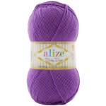 Alize příze Baby Best 133 sytá fialová – Sleviste.cz