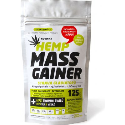 Zelená země Konopný Mass Gainer 500 g – Zboží Mobilmania