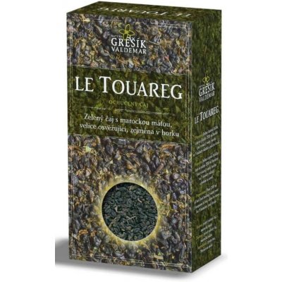Grešík Čaje 4 světadílů zelený čaj Le Touareg 1 kg
