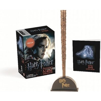 Harry Potter Hermiones Wand with Sticker Kit - Running Press – Hledejceny.cz