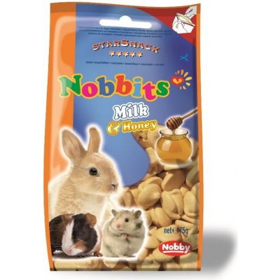 Nobby StarSnack Nobbits Milk and Honey 75 g – Hledejceny.cz