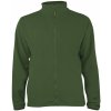 Pánská sportovní bunda Malfini pánská fleece bunda Jacket 501 vojenská zelená