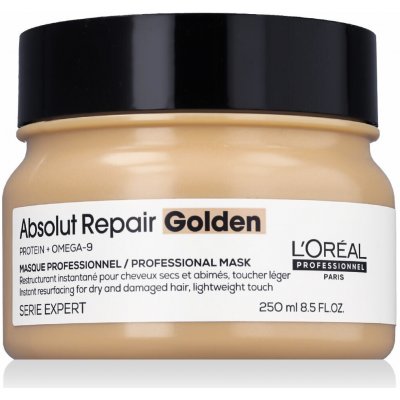 L'Oréal Professionnel Serie Expert Absolut Repair Golden Protein + Omega 9 Mask 250 ml – Zboží Dáma