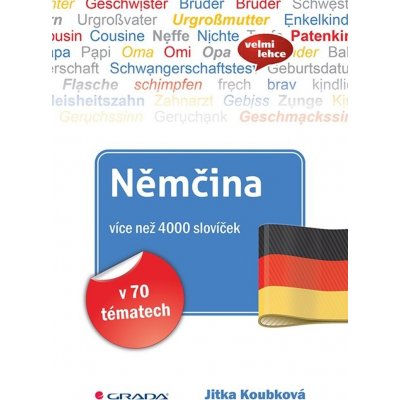 Němčina více než 4000 slovíček - Jitka Koubková