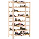 vidaXL Stojan na víno z cedrového dřeva 57,5 x 28 x 102 cm 246441 – Zboží Dáma