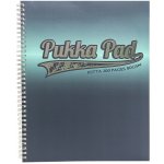 Pukka Pad spirálový blok Elektra A4, linky 8 mm, zelený 200 listů – Hledejceny.cz
