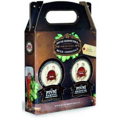 Saela Pivní šampon a Pivní sprchový gel 2 x 300 ml dárková sada – Sleviste.cz