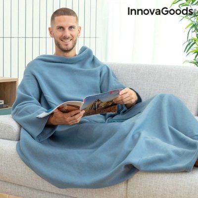 InnovaGoods deka odstíny modré 130 x 170 cm