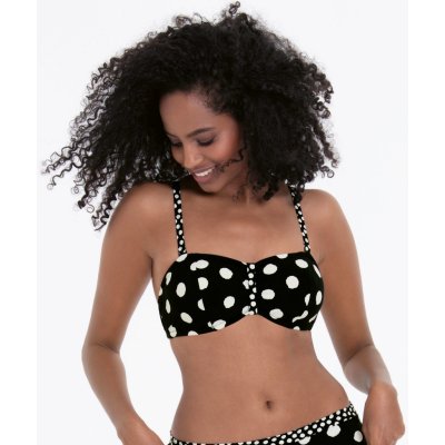 RosaFaia Style Ella Top Bikini horní díl 8750-1 černobílá