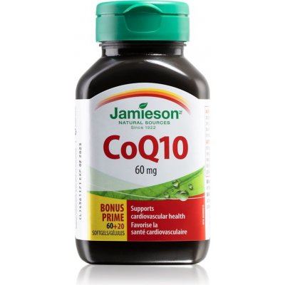 Jamieson Koenzym Q10 60 mg 80 kapslí – Hledejceny.cz