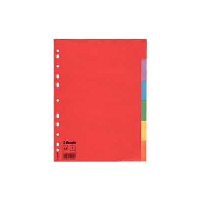 Rozlišovač papírový Esselte 100200, 6 listů – Zboží Živě