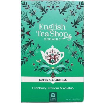 English Tea Shop Čaj Brusinka ibišek a šípek bio 20 ks 36 g