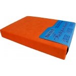 Brotex froté prostěradlo oranžové 90x200 – Zboží Mobilmania