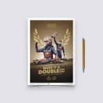 Automobilist Posters | Oracle Red Bull Racing - Make It A Double - Max Verstappen - 2022 F1® World Drivers' Champion, Mini Edition, 21 x 30 cm – Zboží Mobilmania