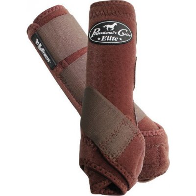 Professional's Choice Kamaše westernové Elite Sports zadní hnědé – Zboží Dáma