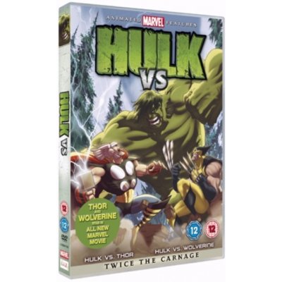 Hulk Vs Wolverine Vs Thor DVD – Zboží Mobilmania