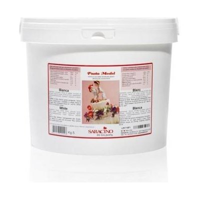 Saracino Modelovací fondán na dort bílý 5 kg – Hledejceny.cz