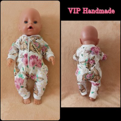 BABY born Zapf Creation overal modrý 43cm – Hledejceny.cz