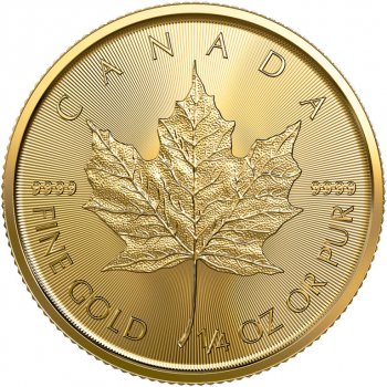 Royal Royal Canadian Mint Maple Leaf zlatá mince 1/4 oz