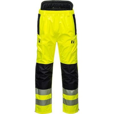 Portwest Reflexní kalhoty PW3 Extreme Hi-Vis černé/žluté 86678 – Zboží Mobilmania