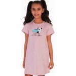 Růžová dívčí noční košilka Dobré ráno s pandou! růžová – Zboží Dáma