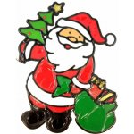 Gpol Vánoční samolepka na okno Santa Claus 18 cm – Hledejceny.cz