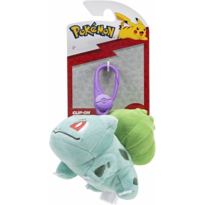 Jazwares Pokémon Clip Bulbasaur 10 cm